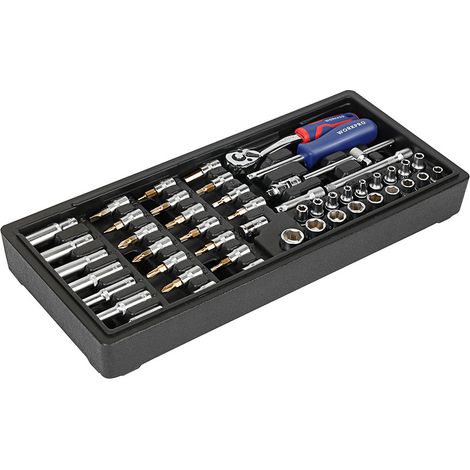 Workpro Cliquet 1/4 - 50 Pièces Kit Complet Polyvalent Pour Vissage Et Serrage - Workpro