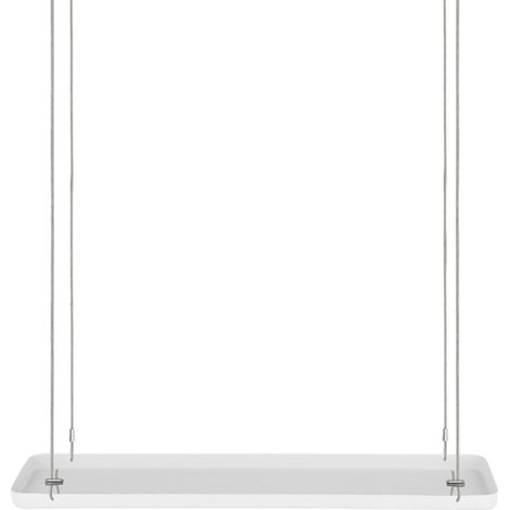 Plateau rectangle de fenêtre à suspendre - Blanc - Taille L - L 58 cm - Livraison gratuite (1/4)