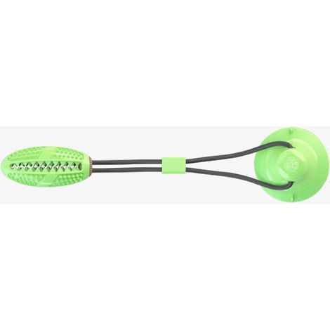 Jouet pour chien à ventouse jouet multifonction pour animaux de compagnie jouet de nettoyage des dents - vert (1/4)