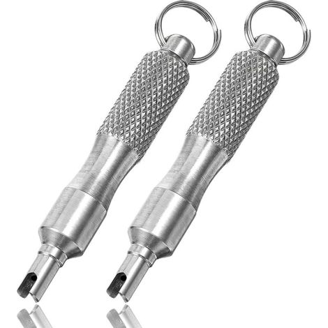 Outil en deux parties pour retirer les tiges de soupapes automobiles, insert de soupape portable (1/4)