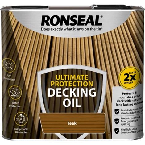 Ultimate Decking Oil Teak 2.5 Litre