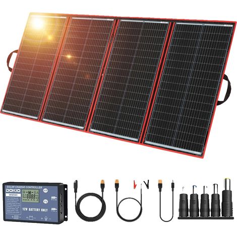 Panneau Solaire, Design Portable et Pliable, Utilisation Flexible, 300W (1/2)