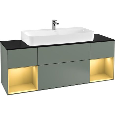 Villeroy & Boch F212HFGM Meuble sous-lavabo Finion F21
