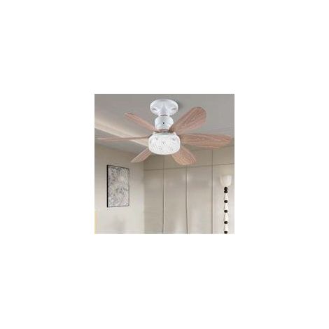 E27 LED-Lüfterlampe, geräuschlos, mit 3 einstellbaren Geschwindigkeiten, dimmbares Licht, Fernbedienung, für Wohnzimmer, Küche, Schlafzimmer (1/5)