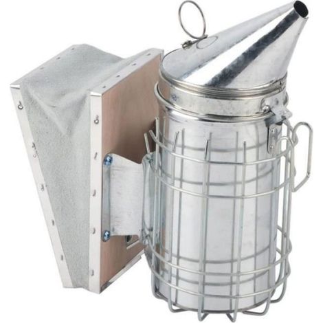 Fumoir À Abeilles - En Fer - Avec Panneau De Protection Contre La Chaleur - Pour Apiculture - 1 Pièce (1/5)