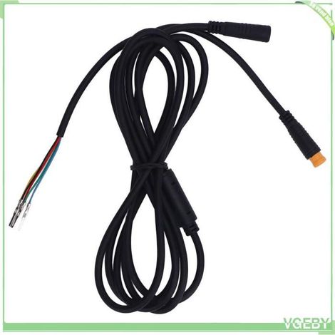 Câble D'alimentation pour Scooter électrique, Connexion Stable, Performance 5 Broches pour Para 5,91 Pieds (1/4)