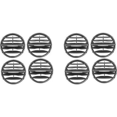Satz mit 8 mittleren Lüftungsdüsen für Armaturenbretter (5ND858069), passend für Modelle von 2010-2017, runde Lüftungsdüsen. (1/5)
