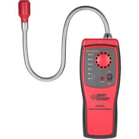 Low Battery Indicator Combustible Gas Leak Detector, Combustible Gas Leak for Home and Laboratory Use, Flammable Gas (1/5)