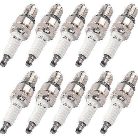 10 bougies d'allumage en alliage d'aluminium pour moteurs à essence, accessoires d'allumage pour GX120, GX160 et GX200 (1/4)