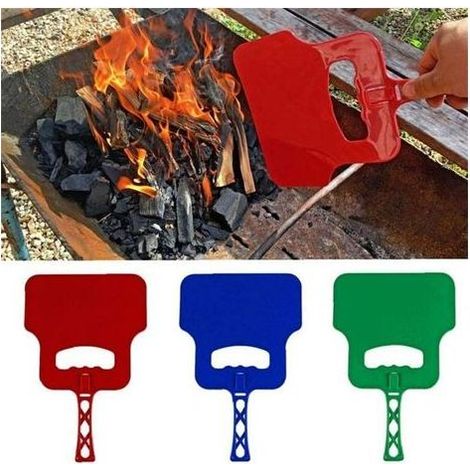 Ventilateur à manivelle pour barbecue d'extérieur, couleur aléatoire-Online Store (1/5)