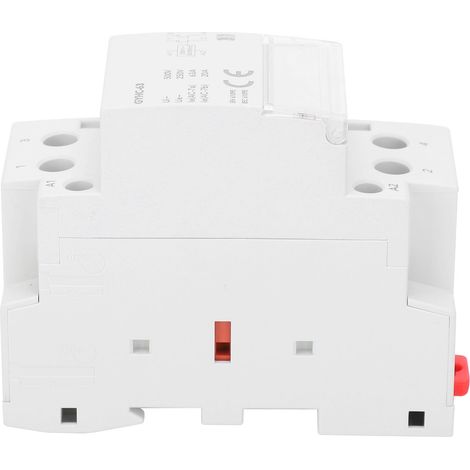 Contacteur Modulaire 2P 63A 230V AC - Interrupteur Électrique Portable pour Tableau
