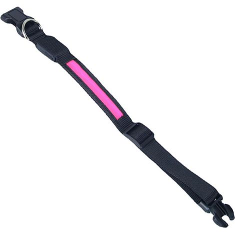 Collier Pour Chien LED Rechargeable - Réfléchissant Ajustable - Éclairage Nocturne Sécurisé - Taille Unique (1/5)