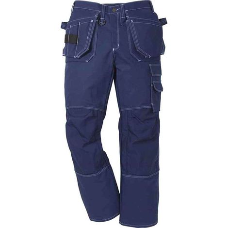 FRISTADS 100281-541 Handwerkerhose Damen 253K FAS Gr.50 Blau (1/2)