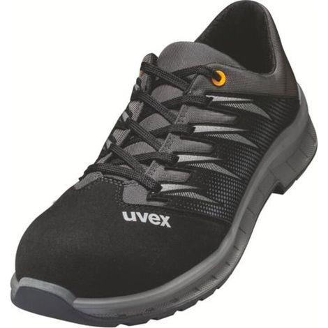 uvex Halbschuhe 2 trend S2 schwarz grau Weite 12 Größe 35 (1/3)