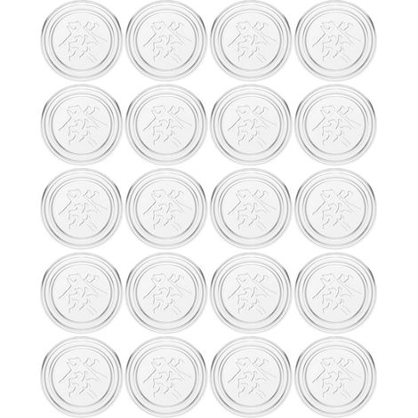 Lot de 100 protections anti-rayures pour plateaux table en verre (1/5)