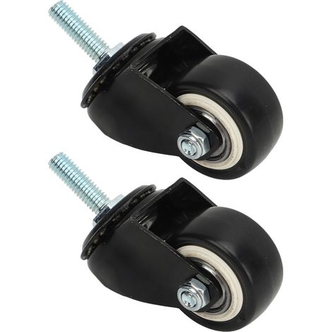 1 paire de roulettes de rechange pour valise, roulettes pivotantes pour valise (1/5)