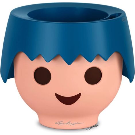 Lechuza Blumentopf Playmobil® OJO Ø 21 cm ocean blue (1/5)