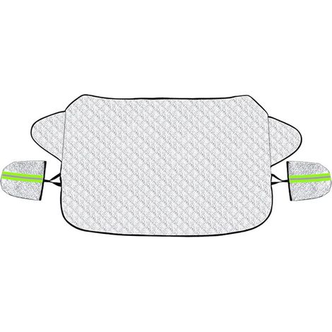Protection solaire hivernale ultra-épaisse pour pare-brise de voiture - Protection contre la neige et le gel (1/4)