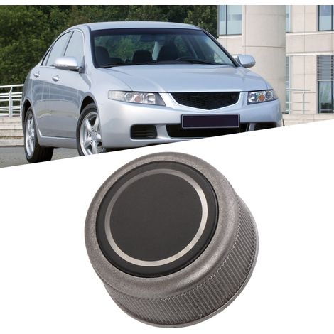 Bouton de volume plastique noir gris 39103‑TA0‑A31 pour Accord Crosstour, accessoire auto de rechange pour commande radio (1/5)