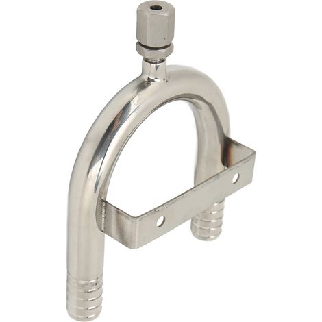 Boucle de siphon ventilée de 19,6 mm en acier inoxydable 316 poli antirouille pour bateaux, yachts et camping-cars (1/5)