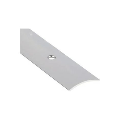 Barre de seuil Demi-B percée inox 30 mm x 0,93 m