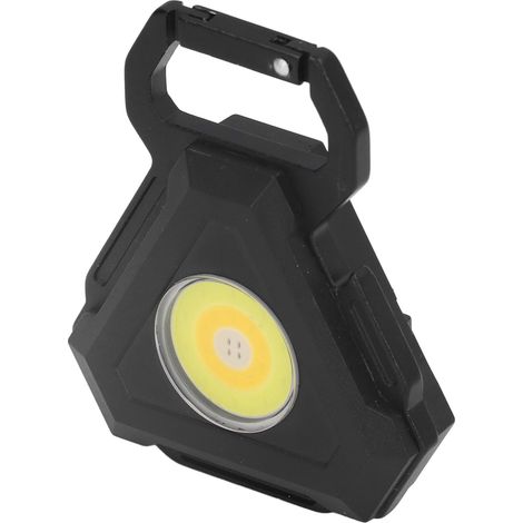 Lampe de poche COB rechargeable USB, 7 modes, avec support pliable, ouvre-bouteille et base magnétique