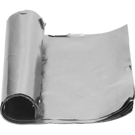 Packung mit 10 Blatt flexiblem Graphitpapier zum Abdichten von Industriemotoren, Rohren und Ventilen (250 x 200 x 0,05 mm). (1/5)