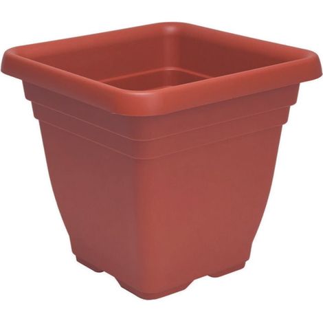 VASO QUADRO LAURUS  cm.25x25x23h.    ICS
