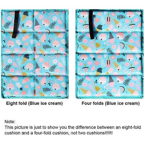 Tapis de camping pliable en tissu Oxford 29x40cm 35x45cm, tapis de siège portable en mousse imperméable, tapis de plage, coussin de siège pour camping et randonnée