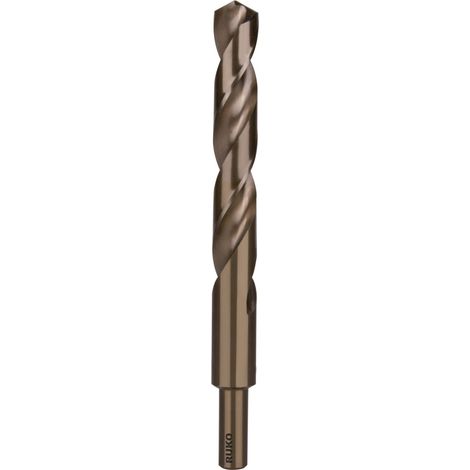 RUKO Spiralbohrer DIN 338 HSSE Co 5 Typ N mit abgesetztem Schaft Durchmesser 16,0 mm (1/5)