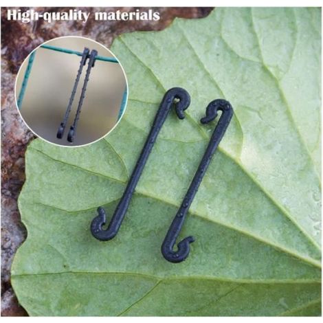Attache Plante - Non spécifié - Clips Tomates - Pack de 200 - Flexible - Résistant aux intempéries (1/4)