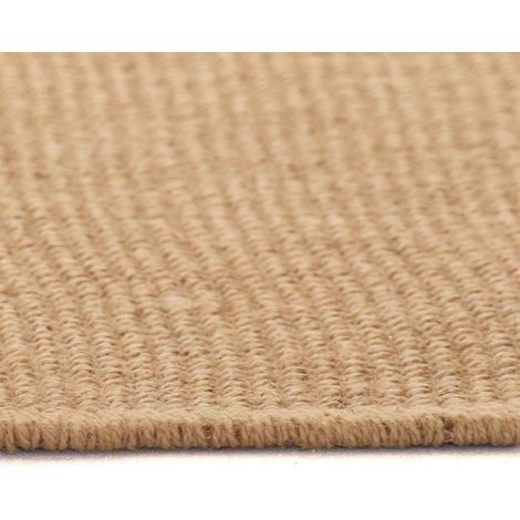 Maison Exclusive - Teppich Jute mit Latexrücken 70x130 cm Natur