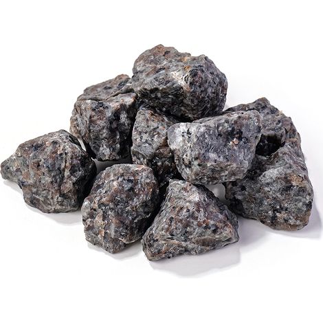 Natürliche Yooperlit-Steine (0,4 lb) – Helle Rohkristalle zum Polieren von Steinen, dekorative Sammlerstücke (1/5)