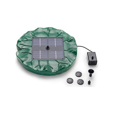 Pontec 40280 Pondosolar Lily Island Pompa per stagno solare galleggiante (1/4)