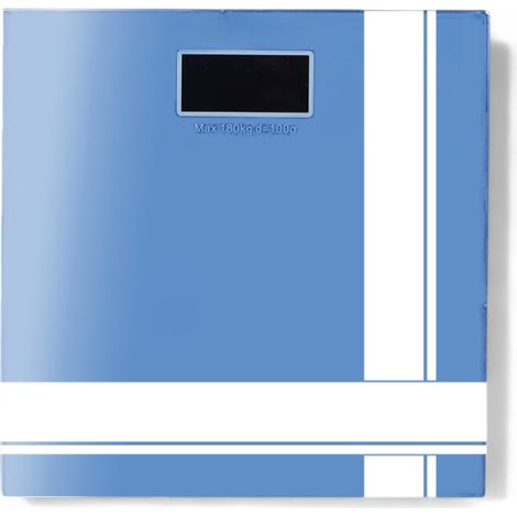 Bilancia pesapersone a batteria 28x28 cm con capacità 150 Kg e display lcd