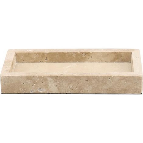 Beige Tabletop Rectangular, Elegant, for Entryway, Coffee Table, 20x10x3cm (1/5)