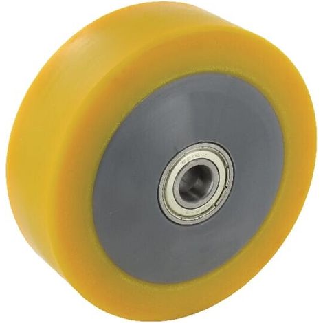 Ruota singola con cuscinetto a rulli 125 mm RO-CARR WH849125