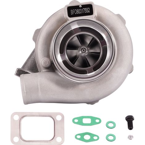 BFO – Turbocompresseur Billet GT3037 GT3076 T3 – A/R 0.6 compresseur – A/R 0.82 turbine – Puissance 500 BHP – Installation professionnelle recommandée (1/5)