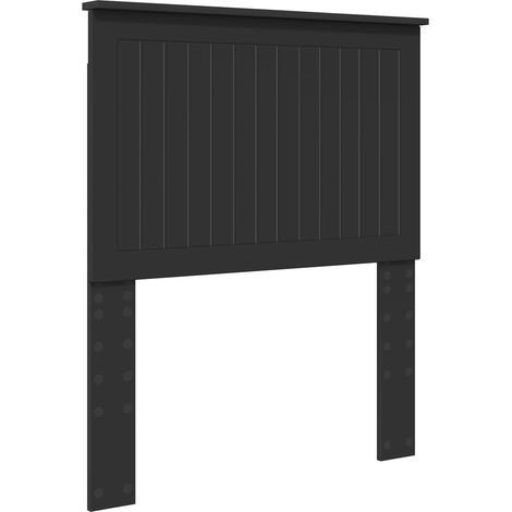 Maison Exclusive - Cabecero con cabecera Roble Negro 80 cm Madera (1/5)
