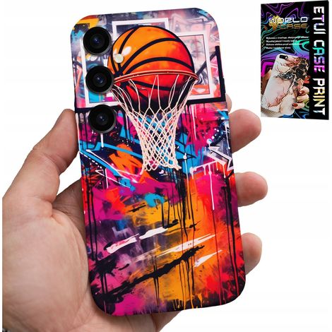 Custodia per Samsung Galaxy A25 5G - Basket NBA con graffiti di strada per tifosi (1/5)