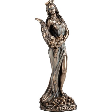 Signes Grimalt Figura Diosa Figuras  Diosa Griega Fortuna Bronce Dorado 6x6x15cm 34477