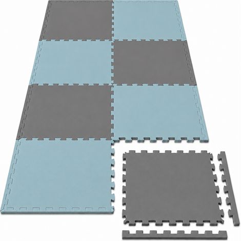 8 Teile Spielmatte Kinder Puzzlematte 50x50 Krabbelmatte Bodenmatte Kinderzimmer (1/5)