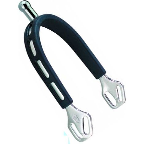 Ultra fit extra griffige Sporen mit gummibeschichtetem Fallschaft 20 mm
