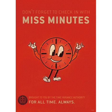 Poster d'Art - Loki Miss Minutes - 30 x 40 cm (1/3)