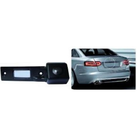 Camera de recul dans eclairage de plaque - Pour Audi A4 A5 Q5