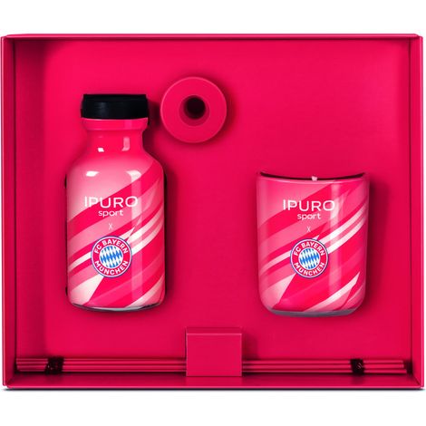 ipuro x FC Bayern München Raumduft-Set 50 ml + 50 g Kerze Diffuser