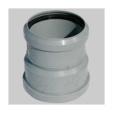 MANICOTTO DUE BICCHIERI COLLEGAMENTO - Pvc Ø 100 F - PP Ø 110 F