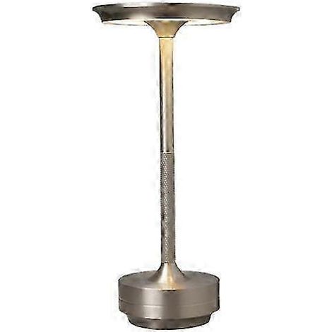Lampe de table sans fil rechargeable LED de bureau/de chevet à intensité variable, petite lampe de salle à manger à diodes électroluminescentes (1/5)