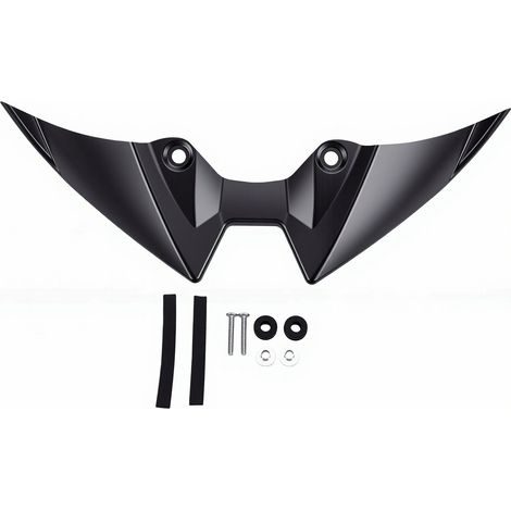 Lèvre avant aérodynamique carénage Winglet moto becquet de remplacement pour Z900 Z900SE 2025-up noir mat (1/5)