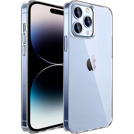 Apple iPhone 14 Pro Hülle + 9H-Schutzglas Transparent, 2 mm (1/5)